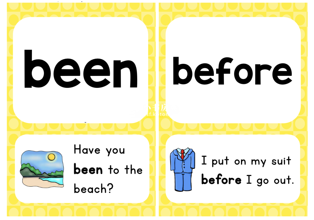 Sight Word Sentence Cards 图片12 Sight Word Sentence Cards 图片11