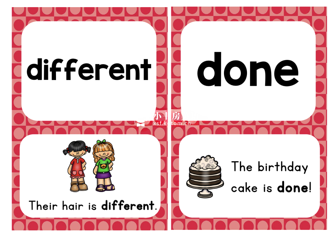 Sight Word Sentence Cards 图片14 Sight Word Sentence Cards 图片13